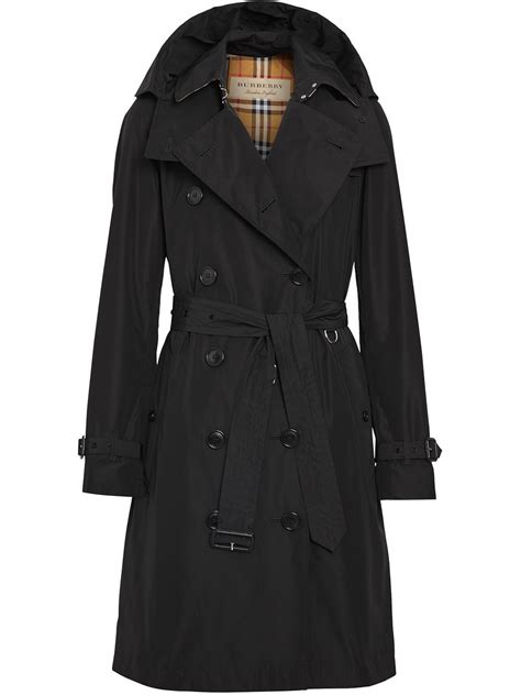 burberry hooded trench coat|burberry full length trench coat.